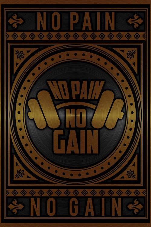 No Pain No Gain Golden