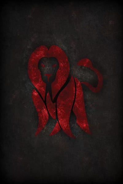 Leo by Durro Art metal wall art