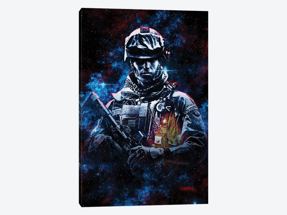 Battlefield Nebula by Durro Art 1-piece Canvas Wall Art