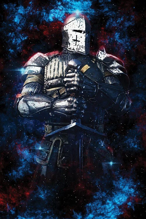 Knight Nebula by Durro Art wall art