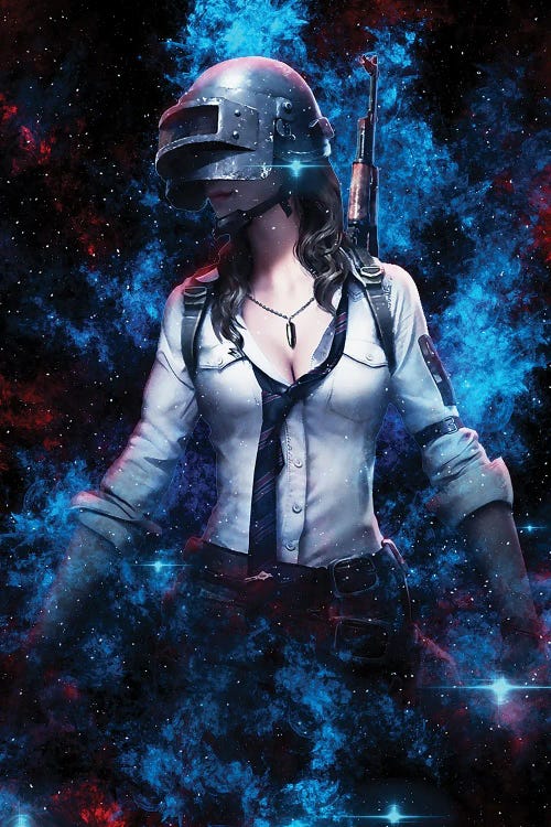 PUBG Girl Nebula