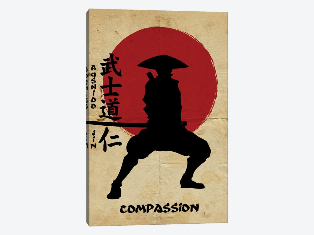 Bushido Compassion by Durro Art 1-piece Art Print