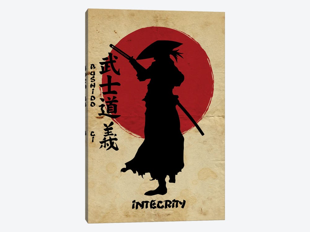 Bushido Integrity by Durro Art 1-piece Art Print