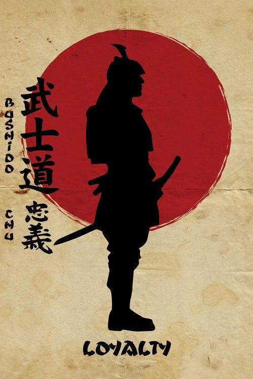 Bushido Loyalty by Durro Art wall art