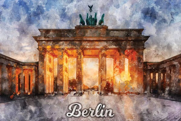 The Brandenburg Gate: Berlin by Durro Art