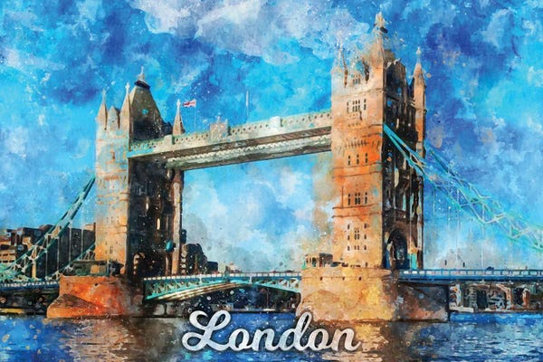 Tower Bridge: London by Durro Art