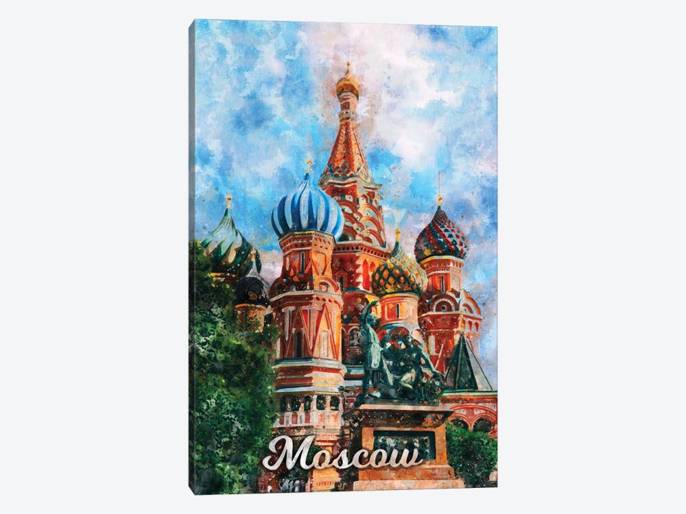 Moscow by Durro Art 1-piece Art Print