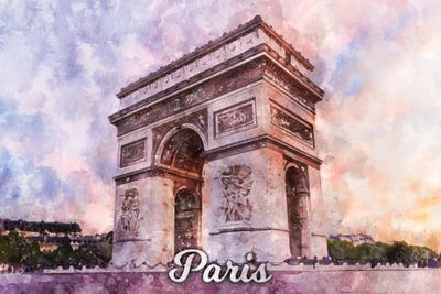 Paris II by Durro Art canvas print