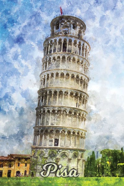 Leaning Tower Of Pisa: Pisa by Durro Art