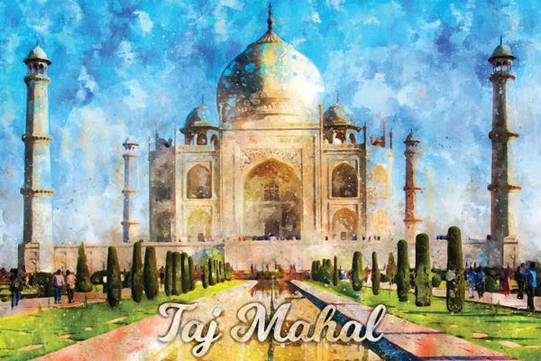 Taj Mahal: Taj Mahal by Durro Art