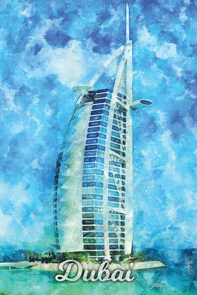 Dubai by Durro Art art print
