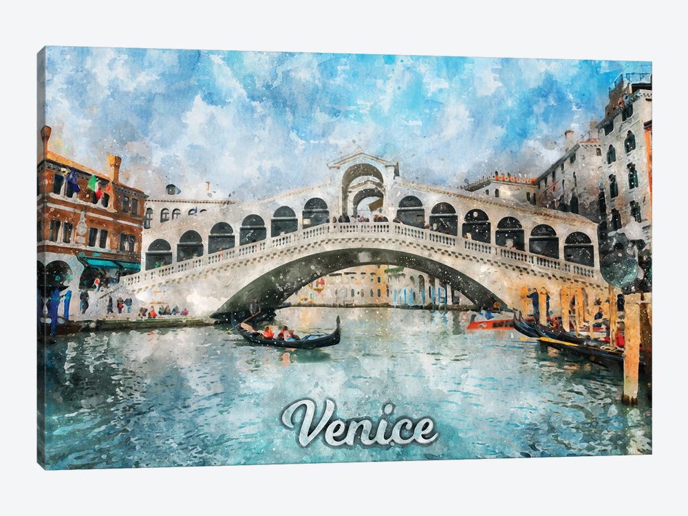 Venice by Durro Art 1-piece Canvas Art