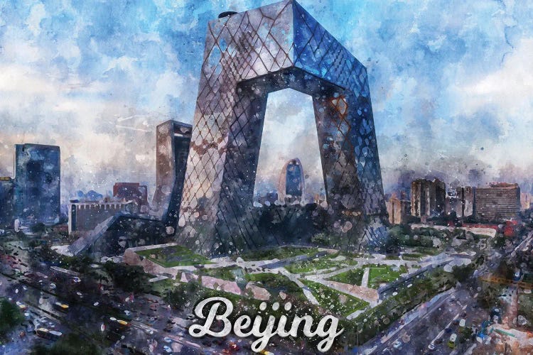 Beijing by Durro Art wall art