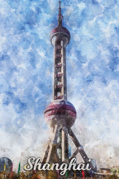 Shanghai by Durro Art wall art