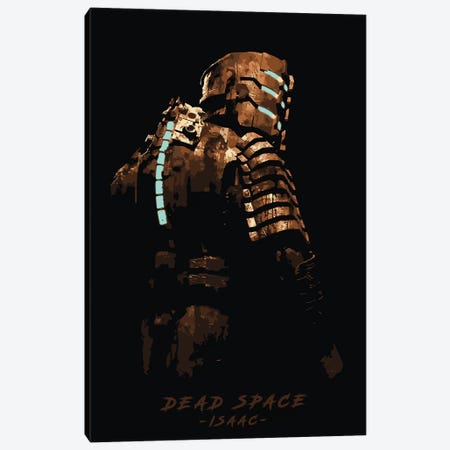 Dead Space Isaac Canvas Print #DUR86} by Durro Art Art Print