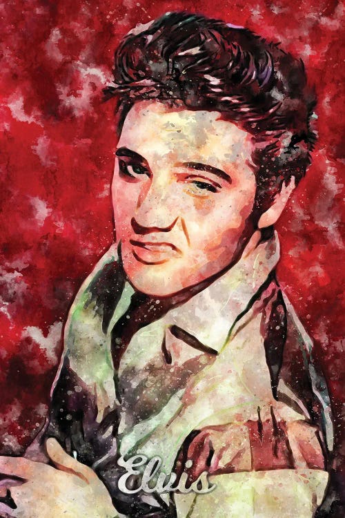 Elvis Watercolor