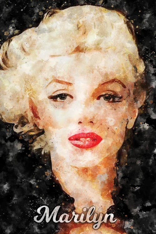 Marilyn II Watercolor