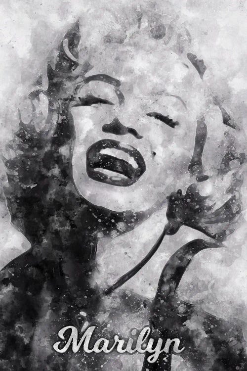 Marilyn III Watercolor