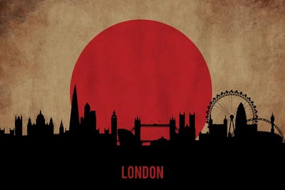 London Skyline by Durro Art canvas print
