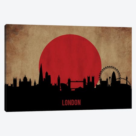 London Skyline Canvas Print #DUR900} by Durro Art Canvas Art
