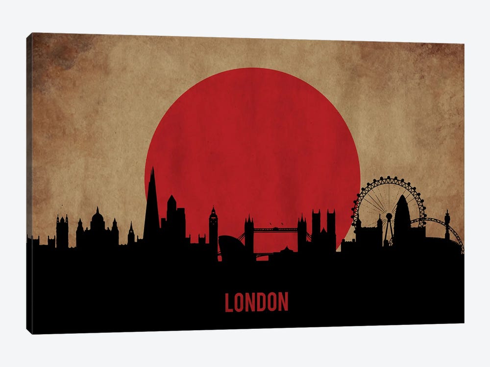 London Skyline by Durro Art 1-piece Canvas Art
