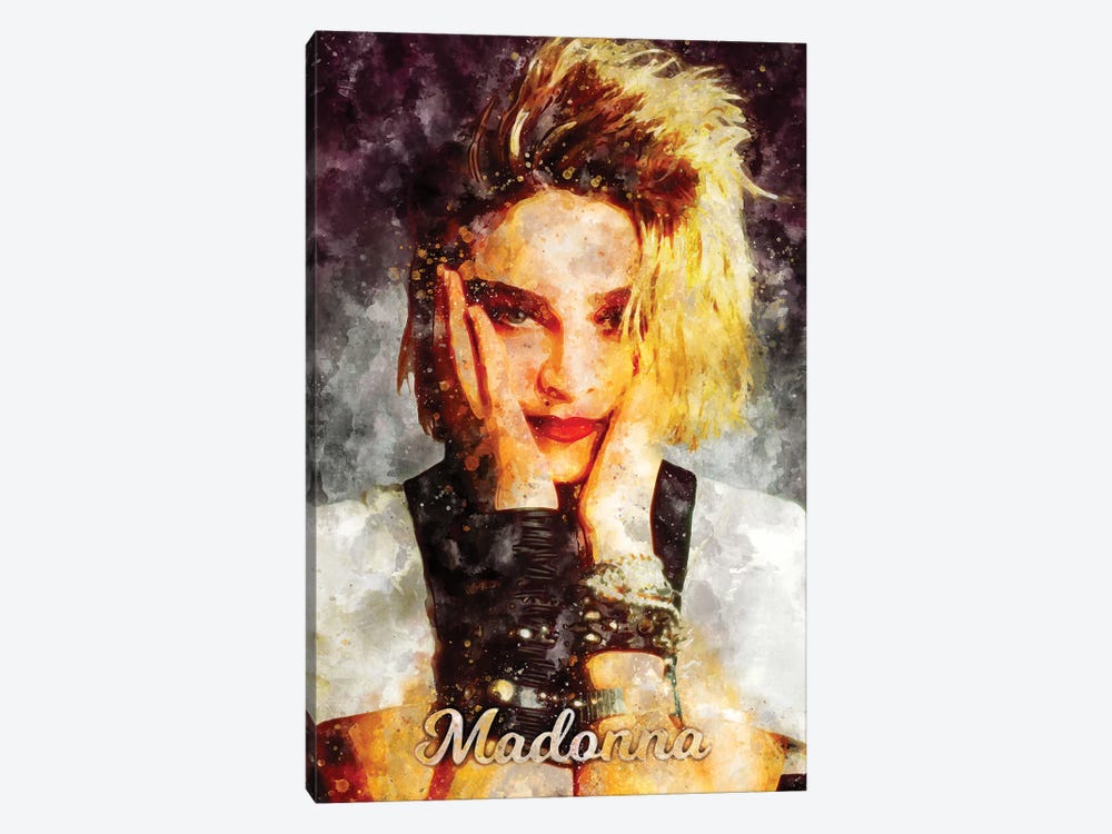 Madonna Watercolor by Durro Art 1-piece Art Print