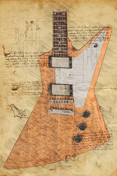 Guitars: Explorer by Durro Art
