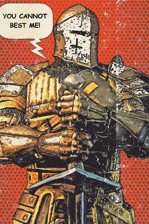 Knight For Honor Popart