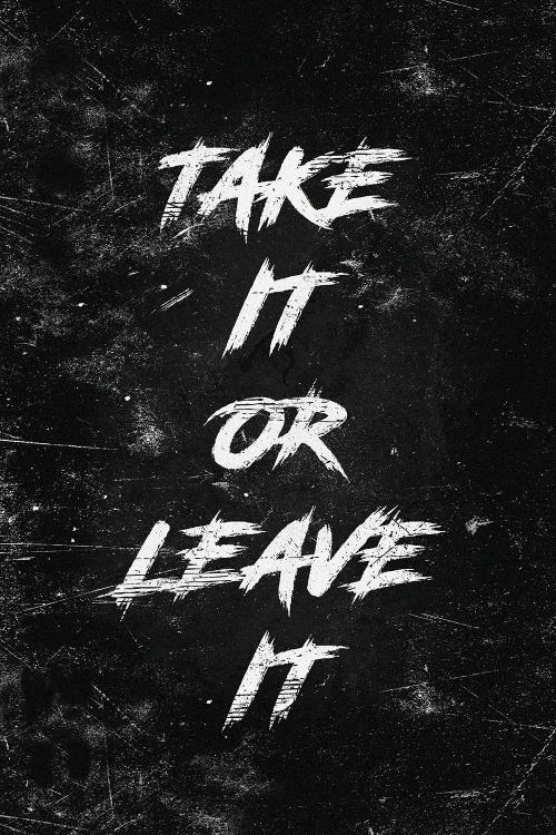 Take It by Durro Art wall art