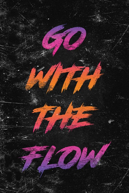 Go With The Flow by Durro Art wall art