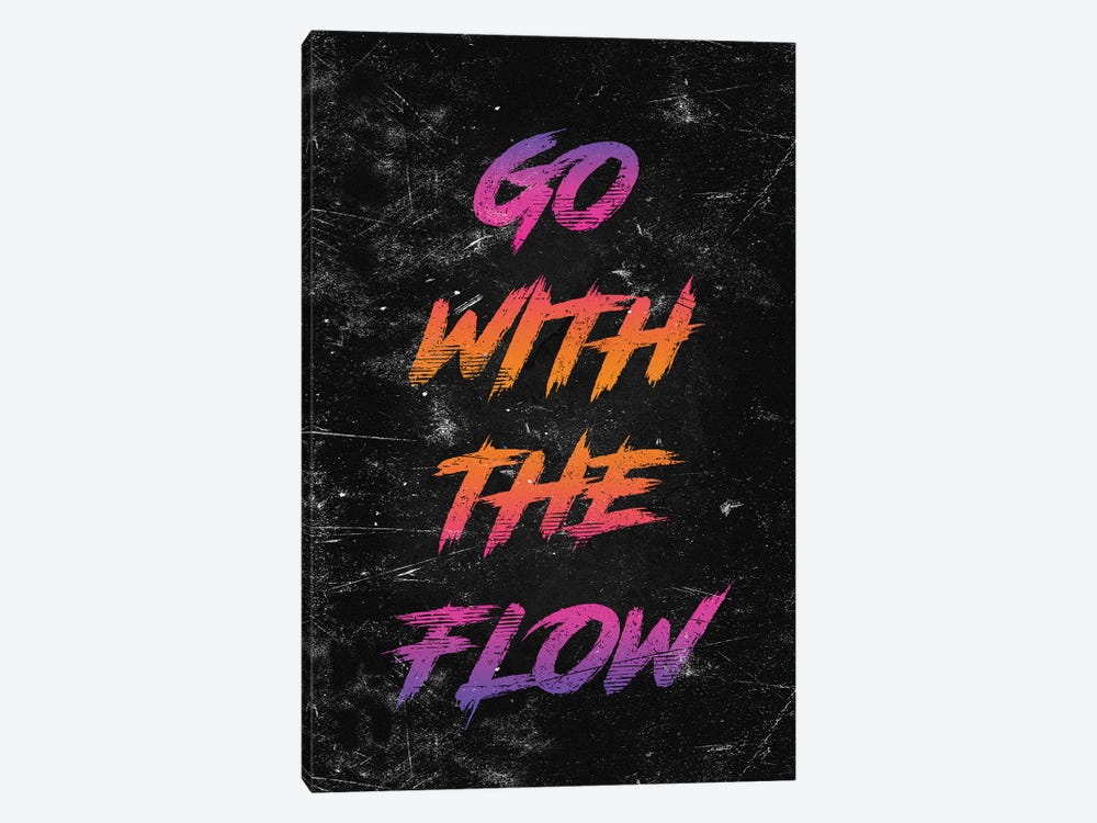 Go With The Flow by Durro Art 1-piece Canvas Art