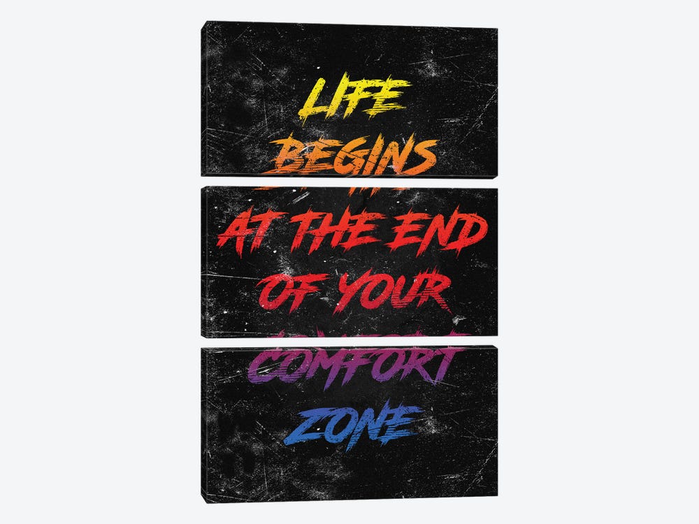 Life Begins by Durro Art 3-piece Canvas Art