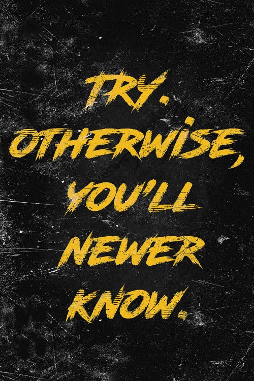 Try by Durro Art wall art