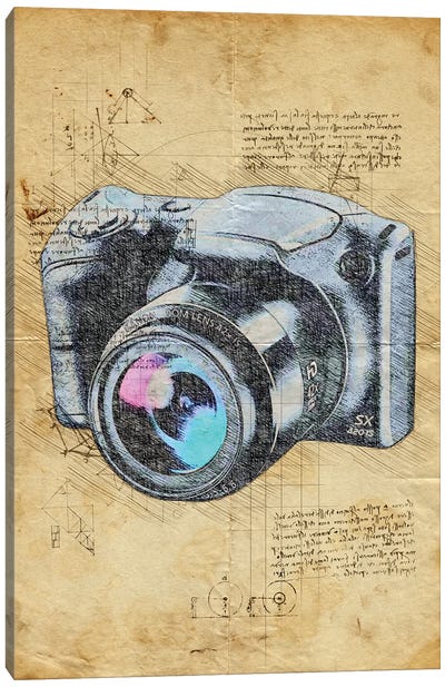 Camera Canvas Art Print - Photography as a Hobby