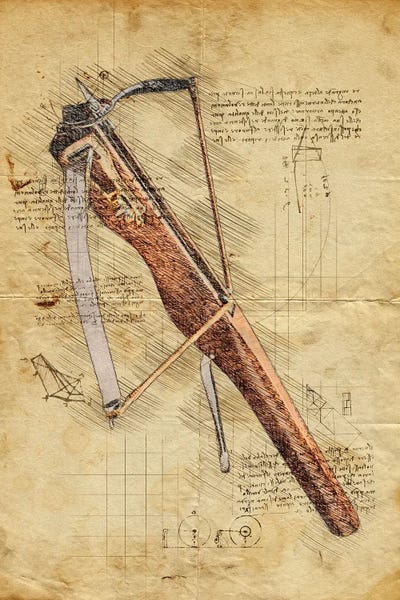 Crossbow by Durro Art metal wall art