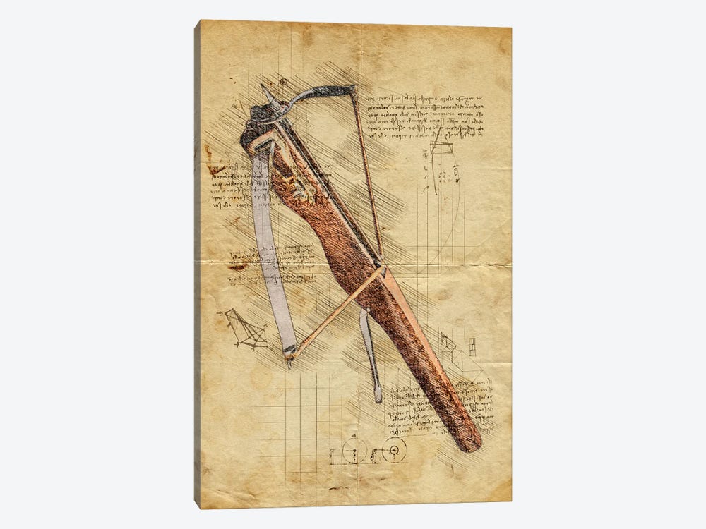 Crossbow by Durro Art 1-piece Canvas Artwork