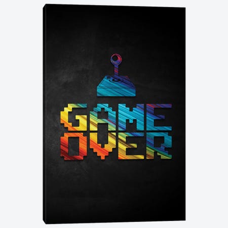Game Over II Canvas Print #DUR989} by Durro Art Canvas Art