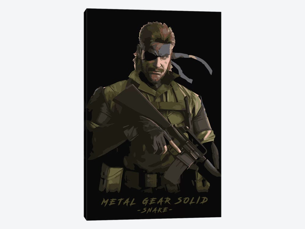 Metal Gear Solid Snake by Durro Art 1-piece Art Print