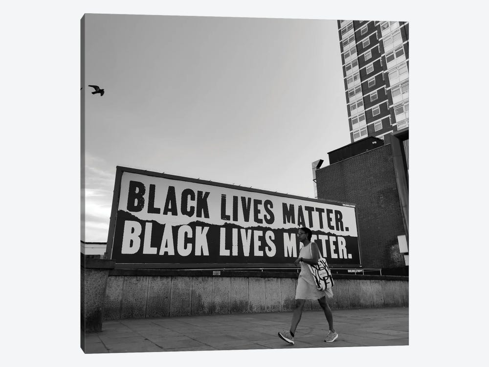 Black Lives Matter by Amadeus Long 1-piece Art Print