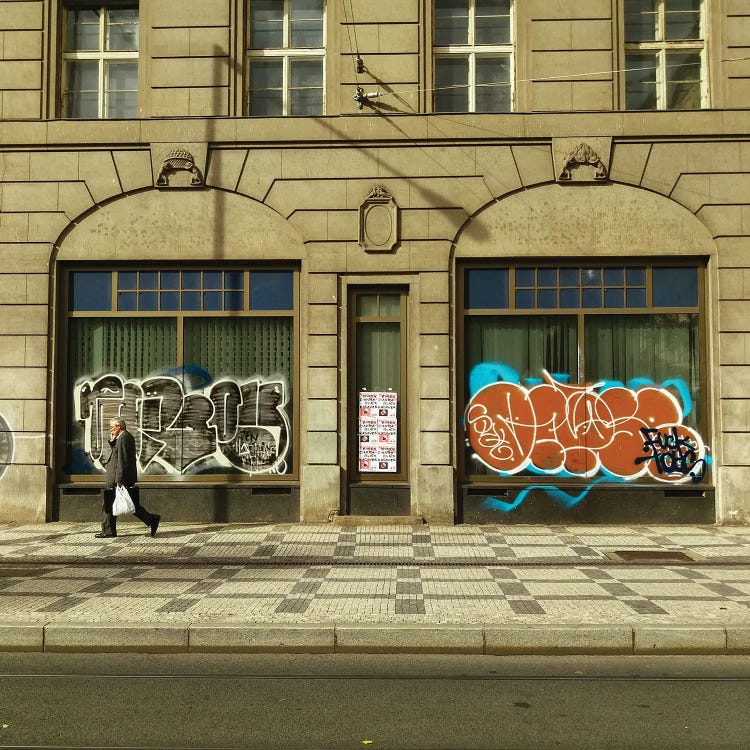 Czech Streets by Amadeus Long wall art