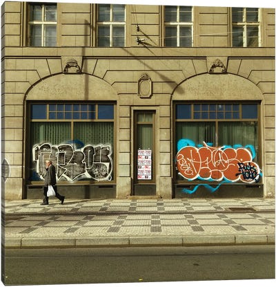 Czech Streets Canvas Art Print - Authenticity