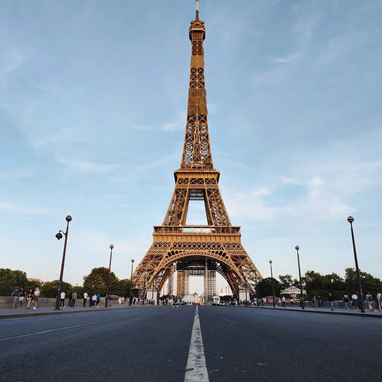 Eiffel Tower In Colour