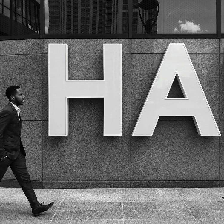 HA by Amadeus Long wall art