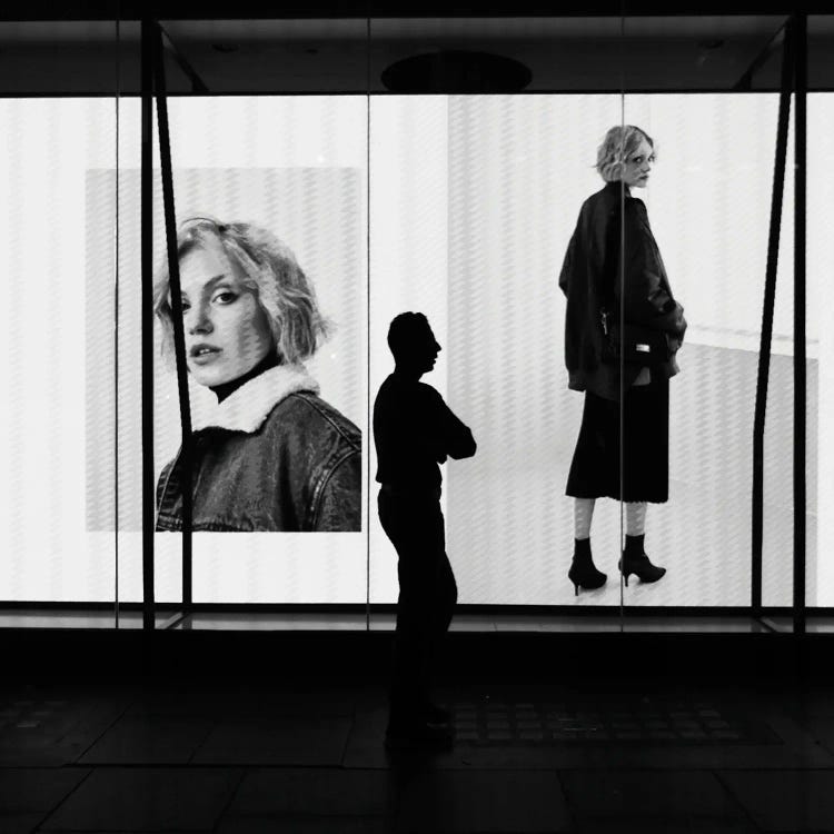 Mannequin by Amadeus Long wall art