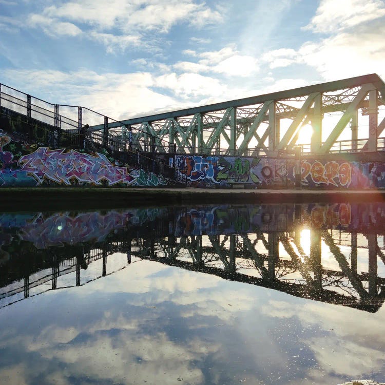 Regents Canal by Amadeus Long wall art