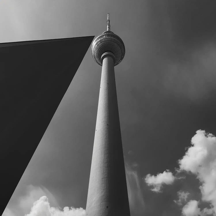 TV Tower In Berlin by Amadeus Long wall art