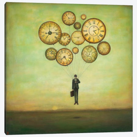 Waiting for Time to Fly Canvas Print #DUY10} by Duy Huynh Canvas Artwork