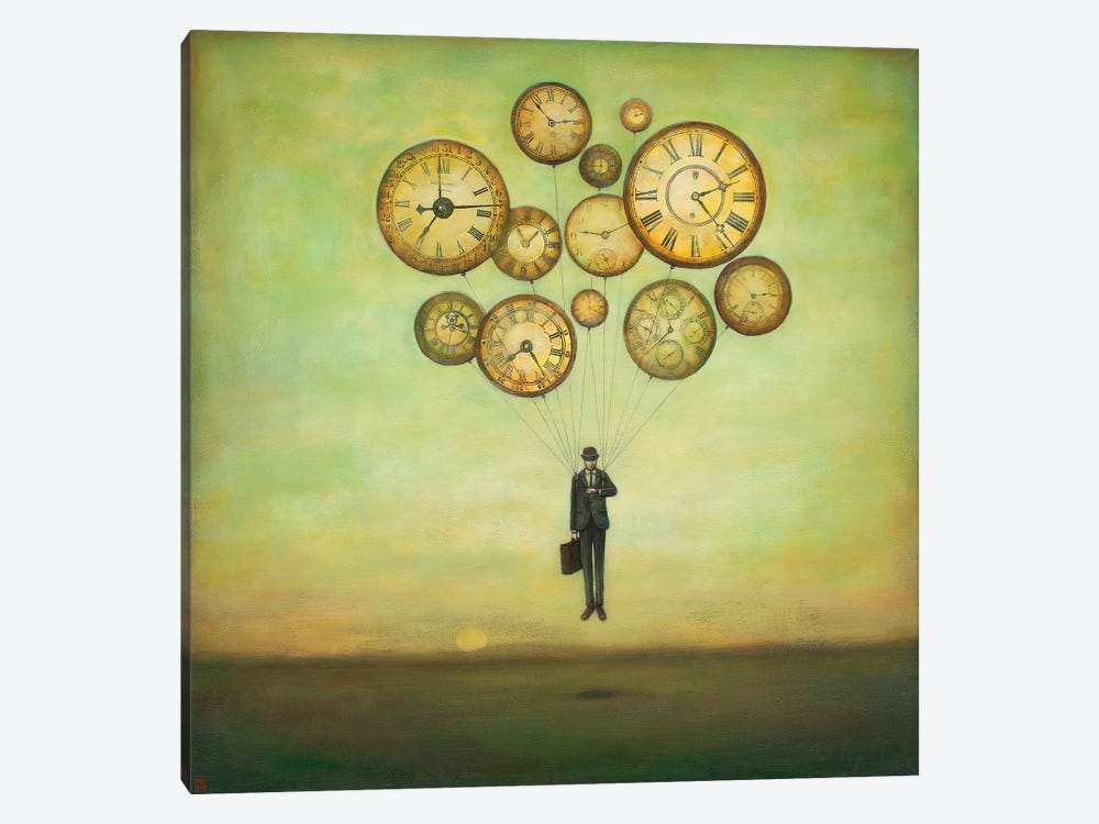 Waiting for Time to Fly 1-piece Art Print