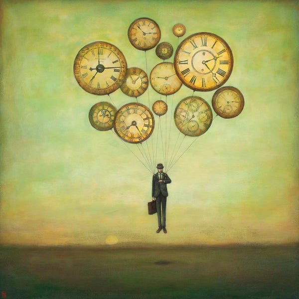 Vintage Décor: Waiting for Time to Fly by Duy Huynh