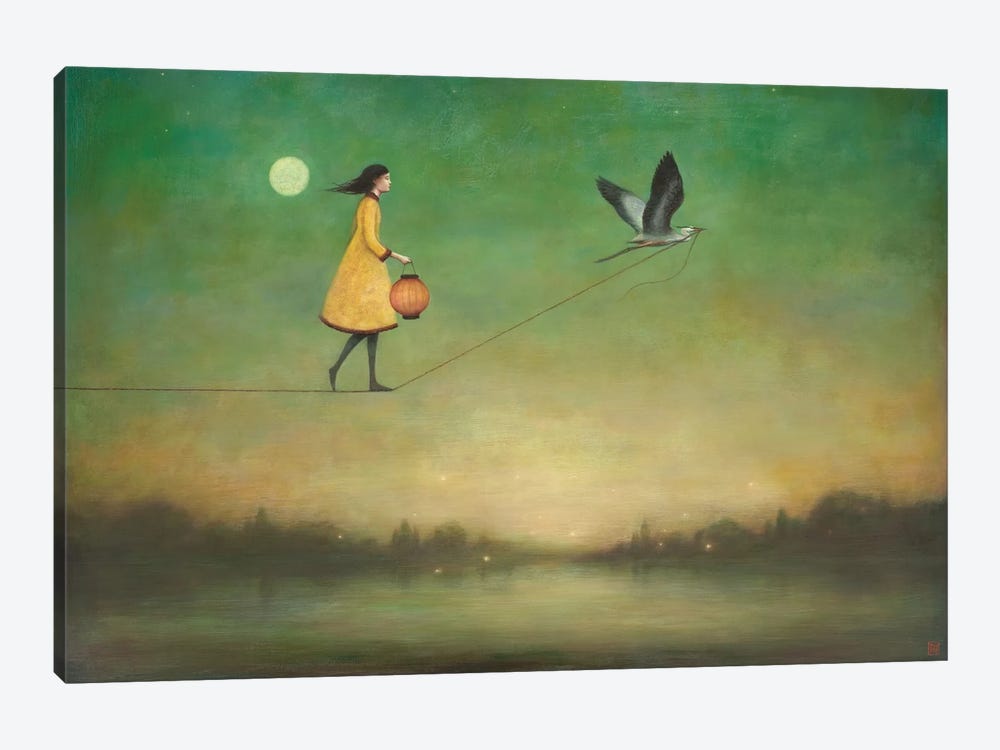 Blue Moon Expedition by Duy Huynh 1-piece Canvas Art